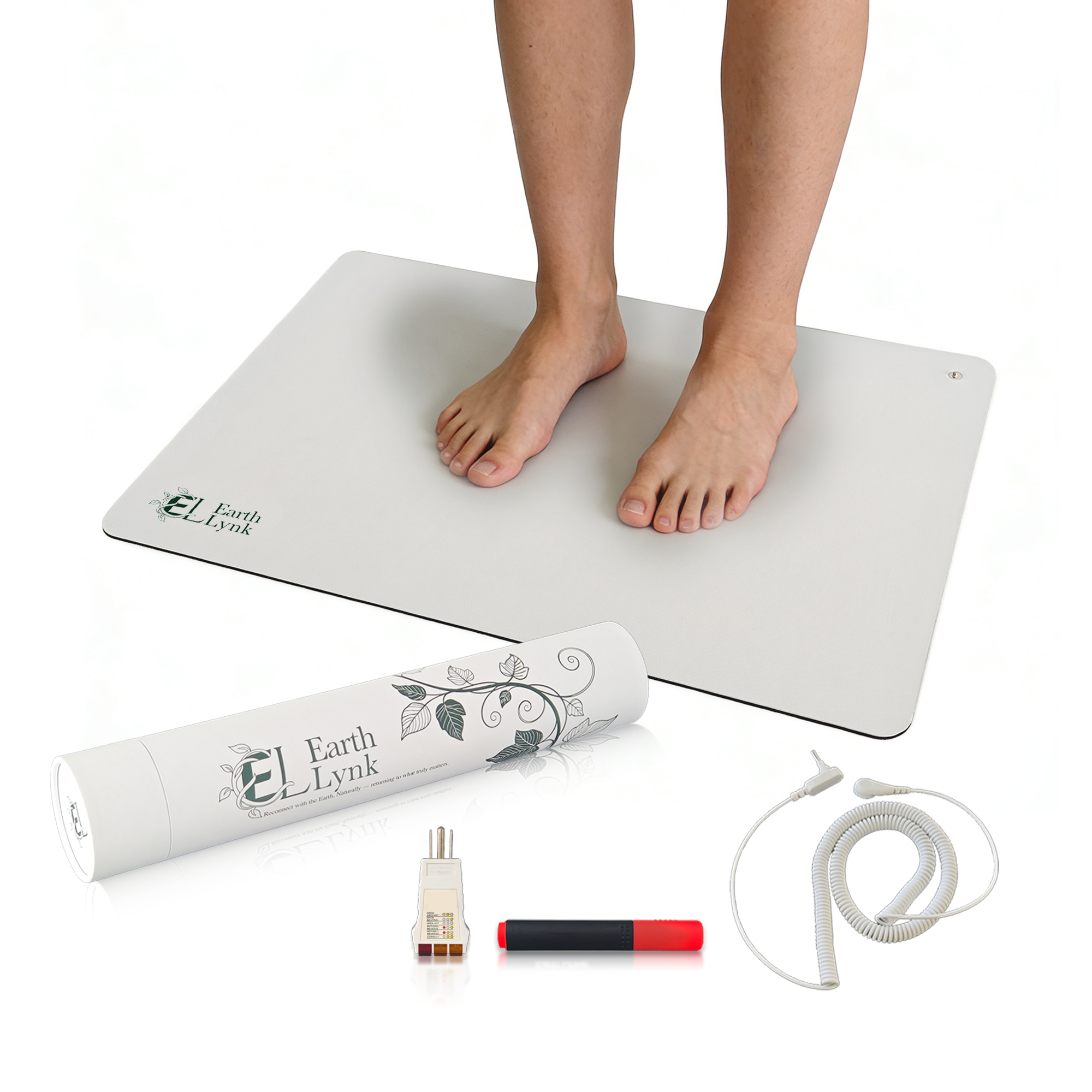 White Grounding Mat