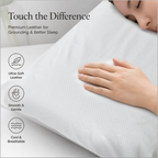 Earth Lynk White Grounding Pillowcase