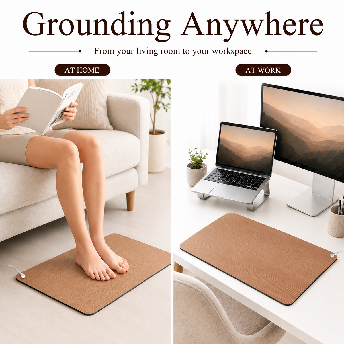 Wood Grain Grounding Mat