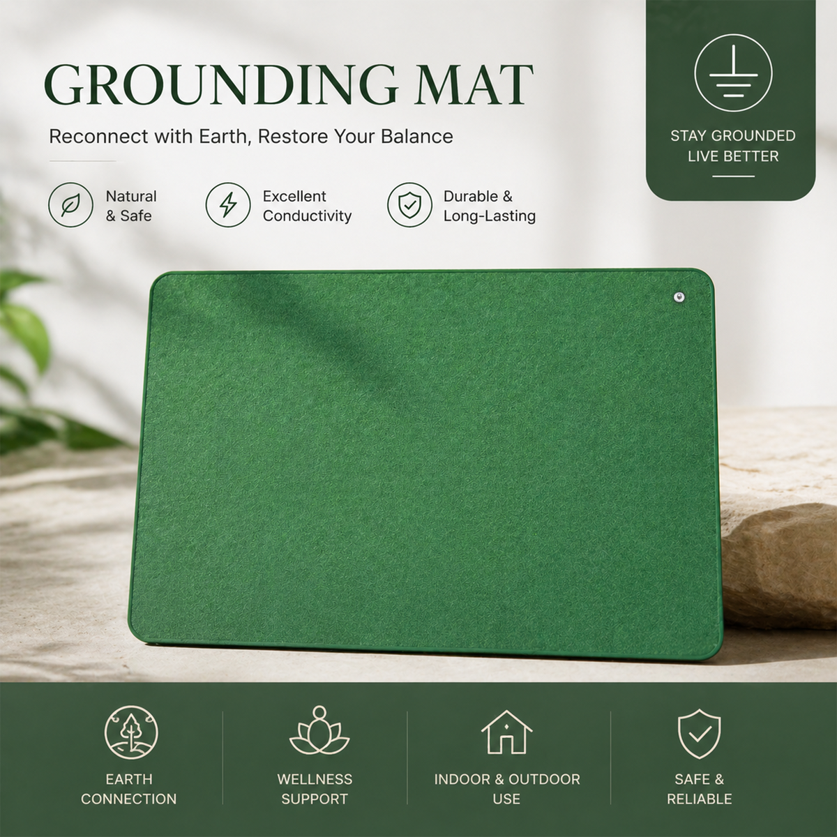Grass Texture Grounding Mat