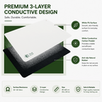 White Grounding Mat