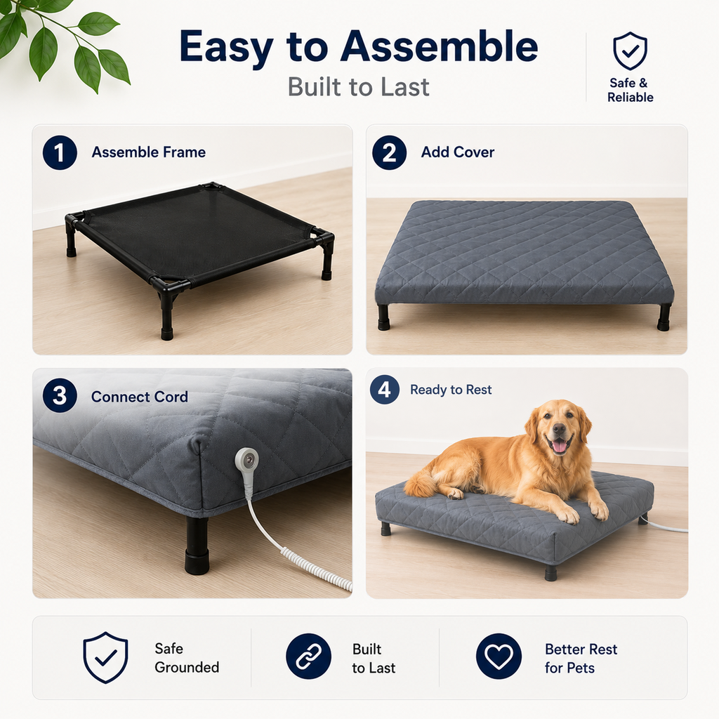 Grounding Pet Bed