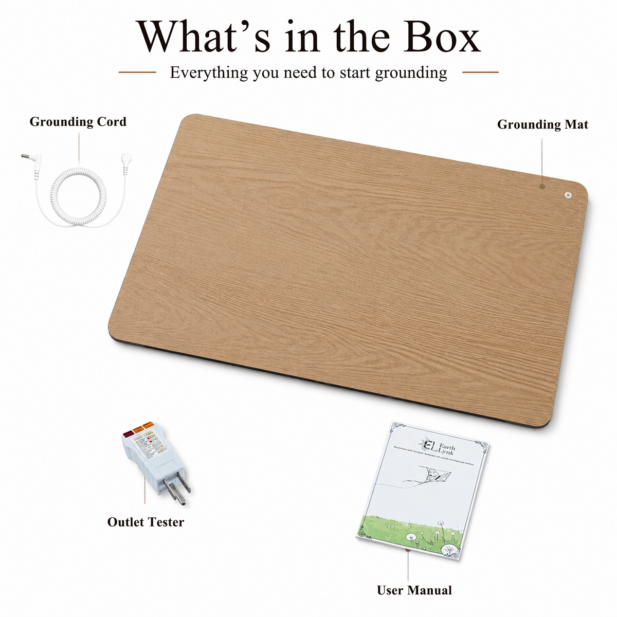 Wood Grain Grounding Mat