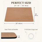 Wood Grain Grounding Mat