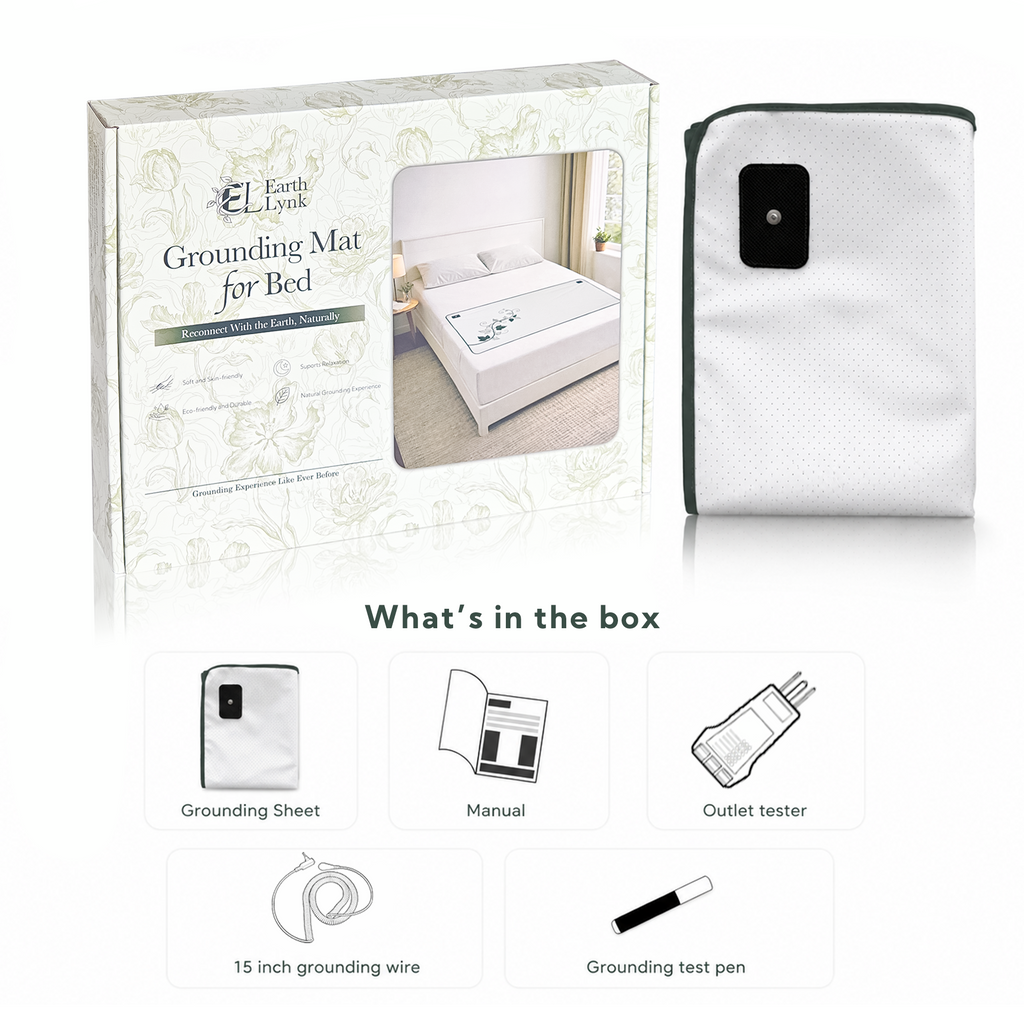 White grounding mat in the box