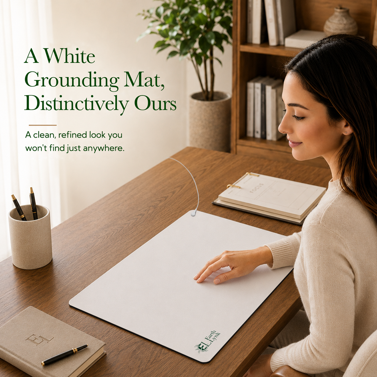 White Grounding Mat