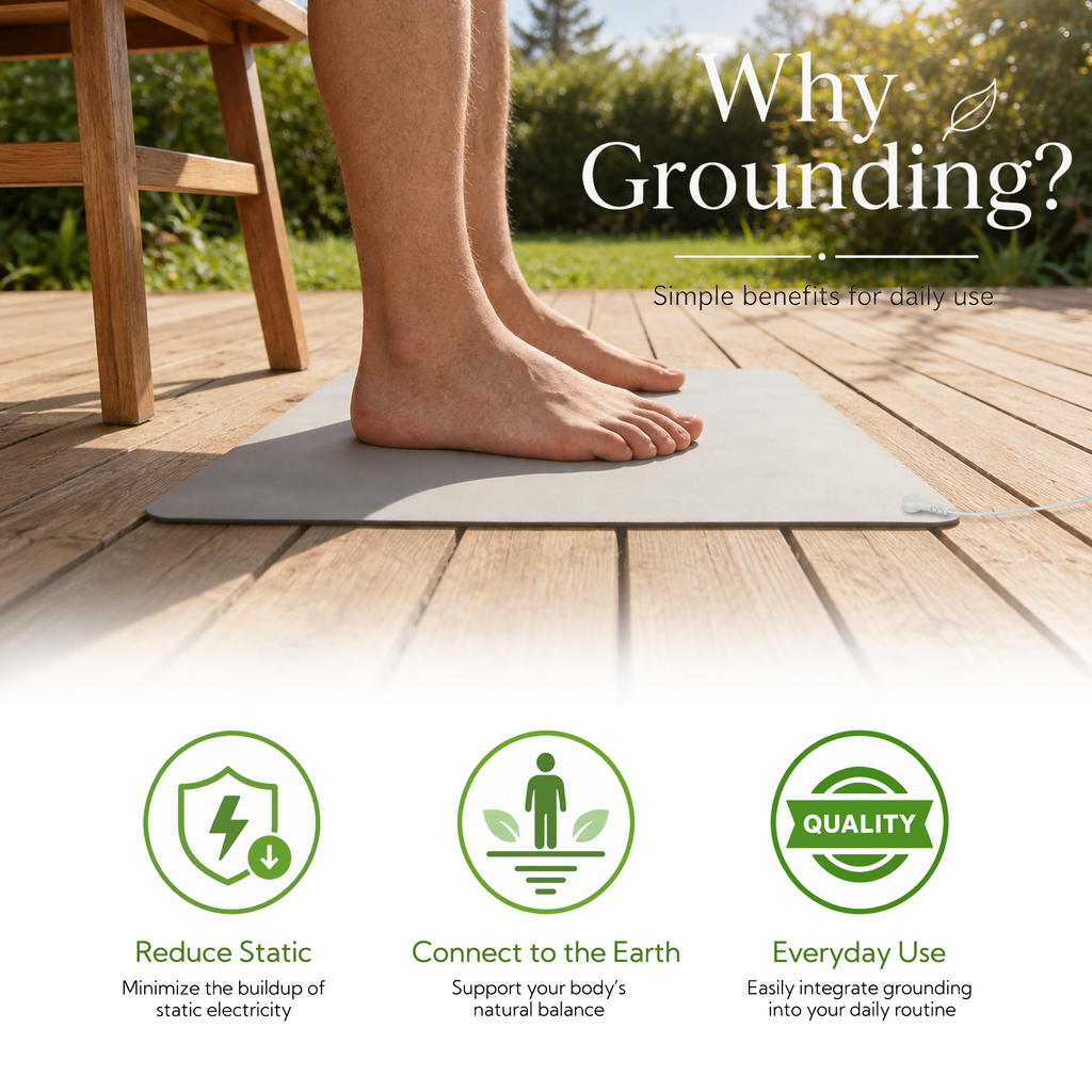 White Grounding Mat
