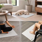 White Grounding Mat - Leaf