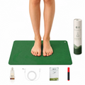 Grounding Mat with Green Grass Texture