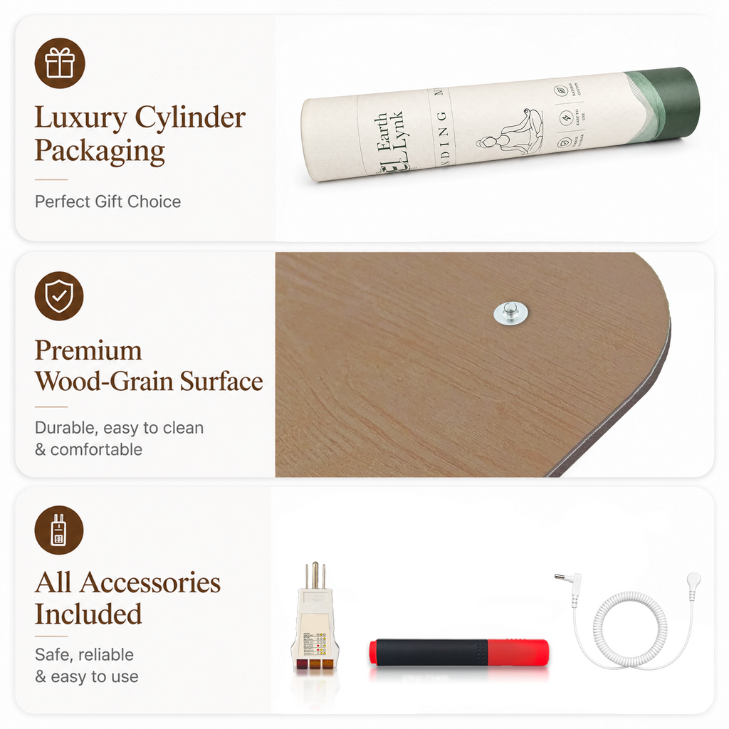 Wood Grain Grounding Mat